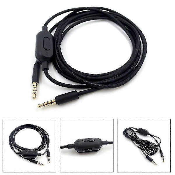 Hovedetelefon Audio Kabel Udskiftning Til Logitech G433 G233 G Pro G Pro X Ps4 Xbox-one Til De Fleste 3.5mm Jack Enheder-Yvan