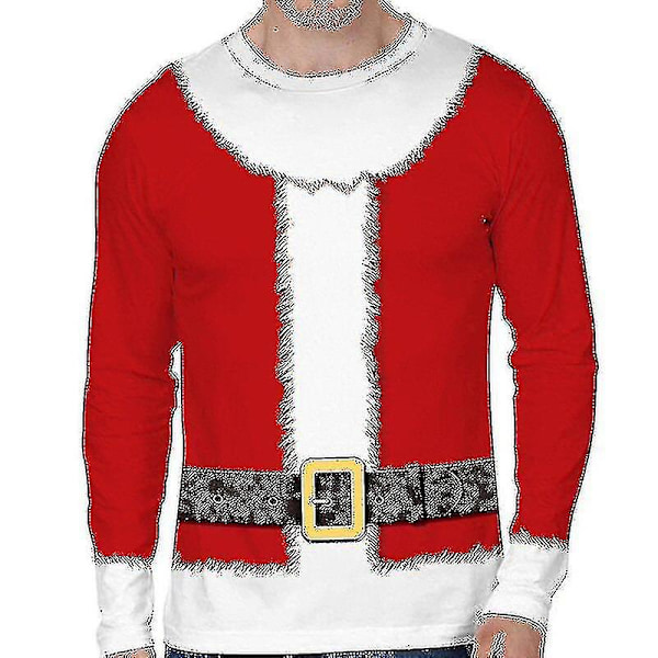 2023 New Funny Ugly Christmas Long Sleeve T-shirt Unisex Men Women Vacation Novelty Autumn Winter Clothing