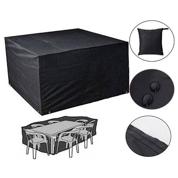 Waterproof Outdoor Table Cover Garden Patio Furniture Cover Dust Rain Proof Oxford Cloth