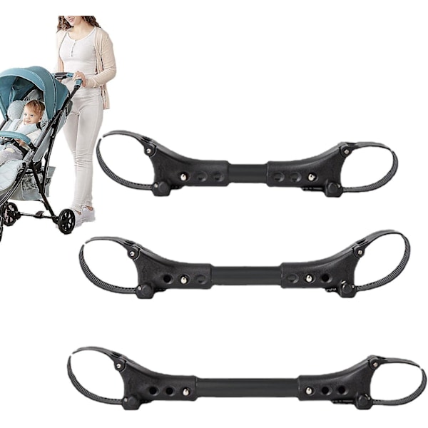 Babyvogn-koblinger Universelle Babyvogn-koblinger Tvilling Babyvogn-tilbehør 6pcs