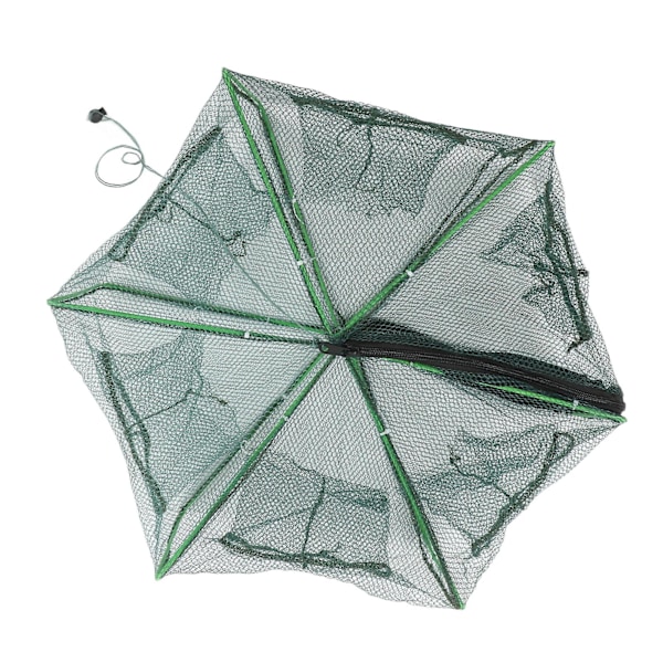 Foldbar Bærbar Rekebur 50x25cm - Automatisk Fiskegarnfelle for Polygon Fiskeåte