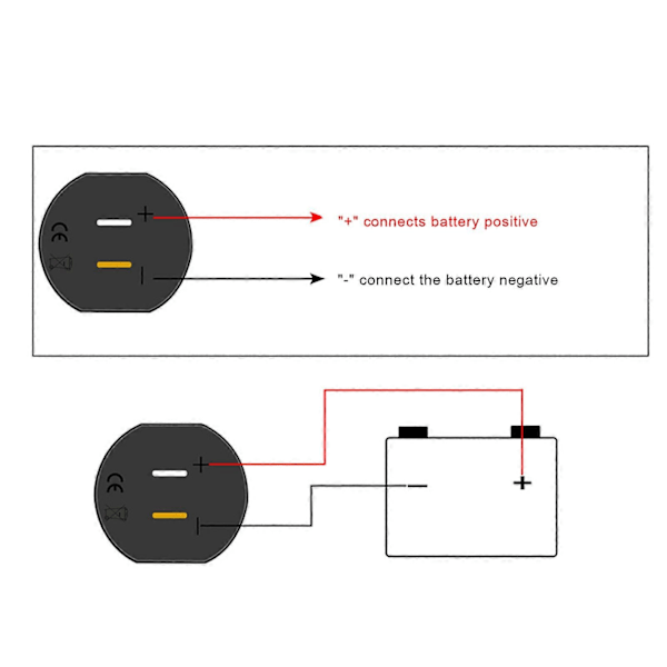 Universell bil laddare dubbla USB utgång snabb laddning färgskärm med voltmeter för fordon båt husbil motorcykel