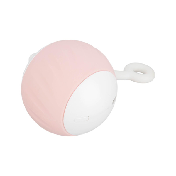 Elektrisk Interaktiv Katt Leksak med Smart LED-Ljus, 2 Hastigheter - Automatisk Rullande Boll för Katter (Vattenmelon Design)