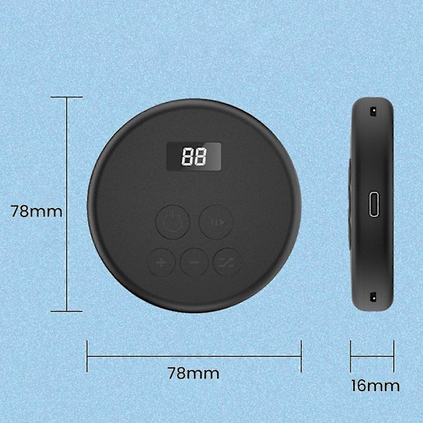 Automatisk Skärmklickare med Justerbar Digital Display - Telefon Autoklickare med Flera Huvuden s