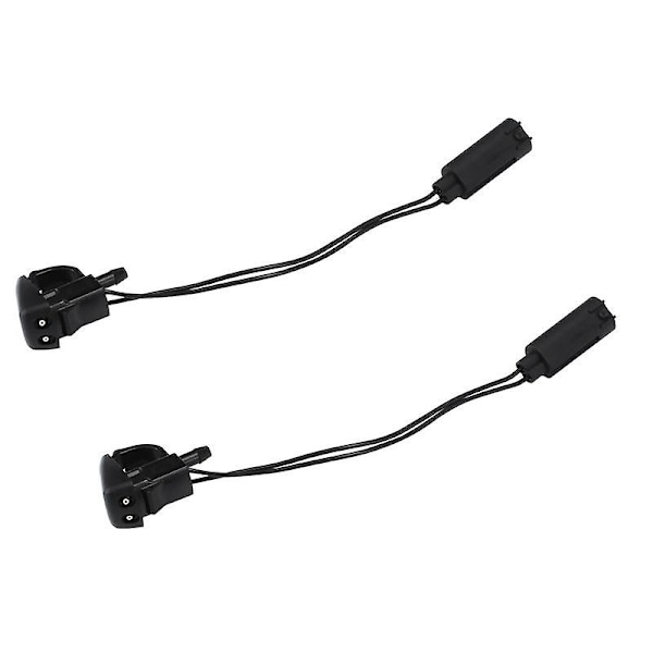Vänster & Höger Nya Vindrutespolarnäsa Uppvärmd Spraymunstycke LR048615 För Land Rover LR3 LR4 Range Rover Sport 2005-2016