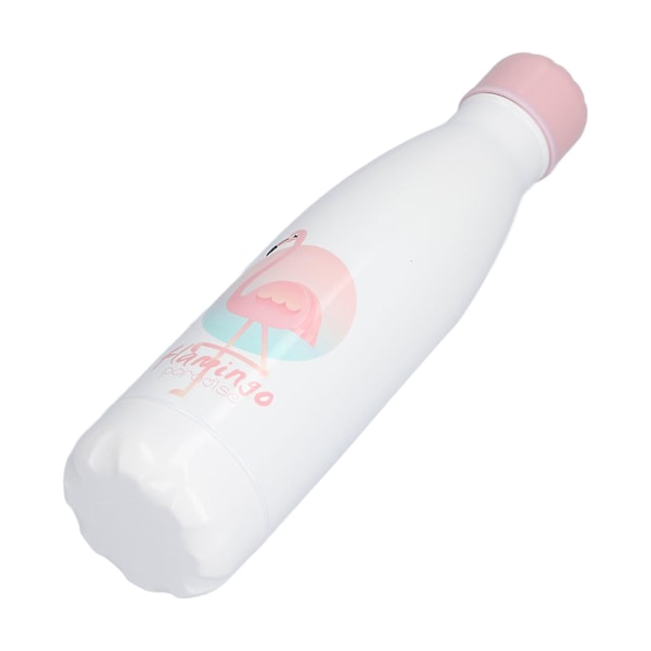 Ruostumattomasta teräksestä valmistettu kaksoisemällinen vesipullo 500 ml - Vuotamaton ja eristetty urheilumuki