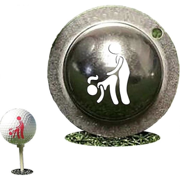 Golfball-merke-mal for tilpasning, morsom signal-metall-merke for voksne for menn og kvinner, golftilbehør 2