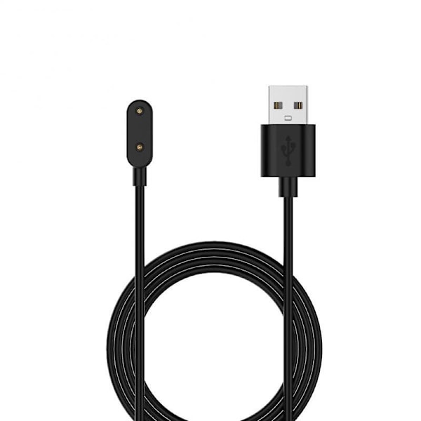 100cm Universal Kabel Bærbar Oplader 5v Magnetisk Adapter Usb Opladningskabel Til Huawei Watch Fit/børneure 4x/band 6 black47