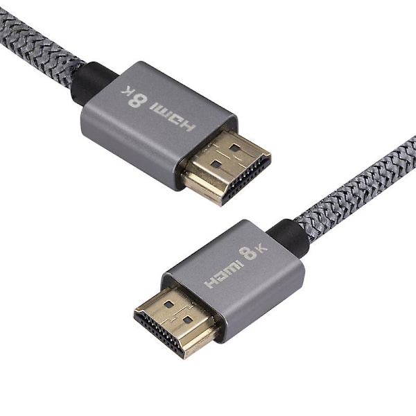 HDMI 2.1 -kaapeli Ultra HD -johto Nopea kaapeli 8K korkearesoluutioinen kaapeli