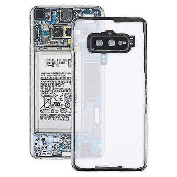 For Samsung Galaxy S10e / G970f/ds G970u G970w Sm-g9700 Transparent Battery Back Cover With Camera Lens Cover