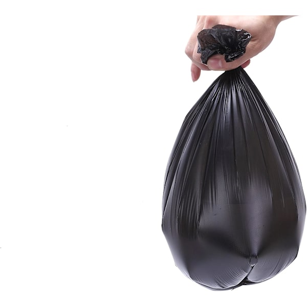1,2-1,5 gallons små sopsäckar, svarta sopsäckar, papperskorgssäckar 120 räkningar