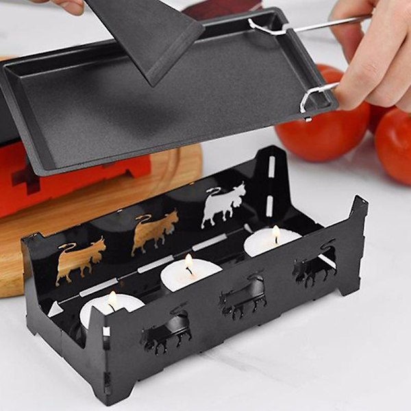 Non-stick Mini BBQ Osteovn Lang Håndtak Bakepanne Grill Kjøkkenutstyr Qinhai wooden handle pan