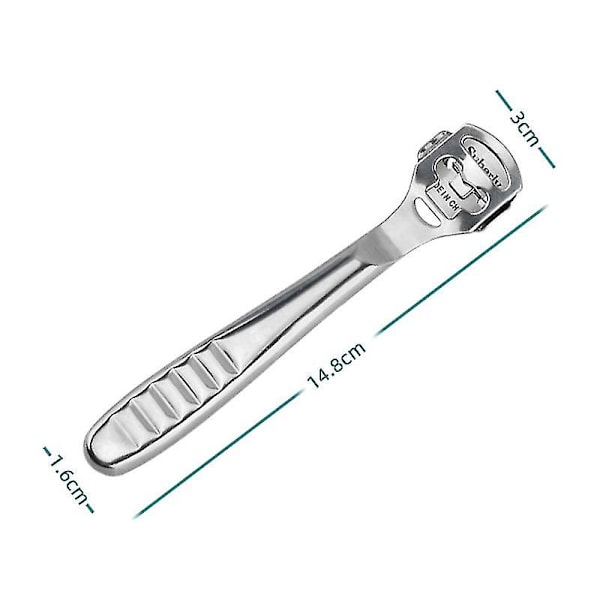 Hårdhudsplaner Fodfil, Rustfrit Stål Raspfiler Til Fodpleje