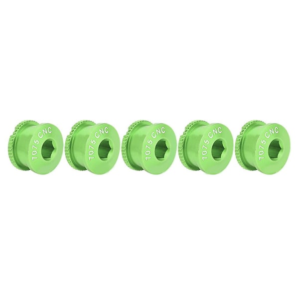 Green Chainwheel Screws Bolts & Nut Parts for Single Dental Plate - Road Bicycles