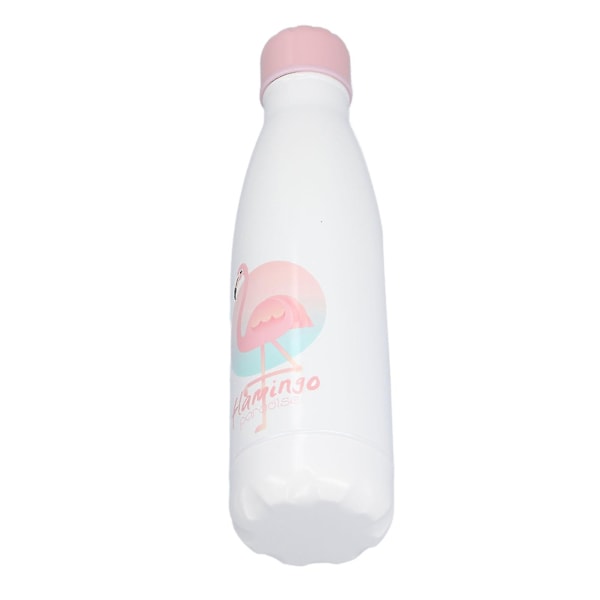 Ruostumattomasta teräksestä valmistettu kaksoisemällinen vesipullo 500 ml - Vuotamaton ja eristetty urheilumuki