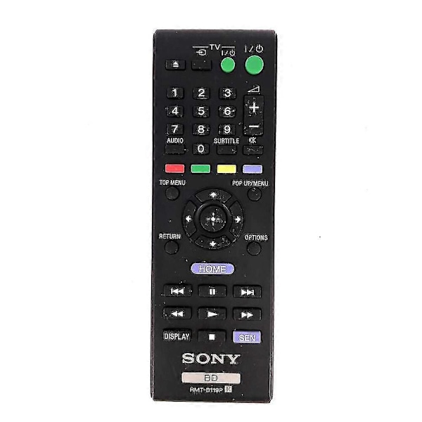 Rmt-b119p For Sony Bd Blu-ray Dvd Remote Control Bdp-s1100 Bdp-s590 Bdps5100