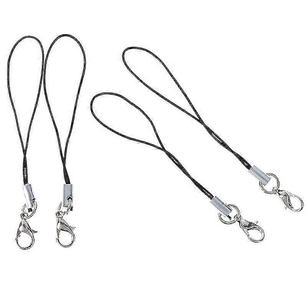 10 stk Lanyard Nøkkelring For Usb Flash Drive Stropp String Svart Hfmqv