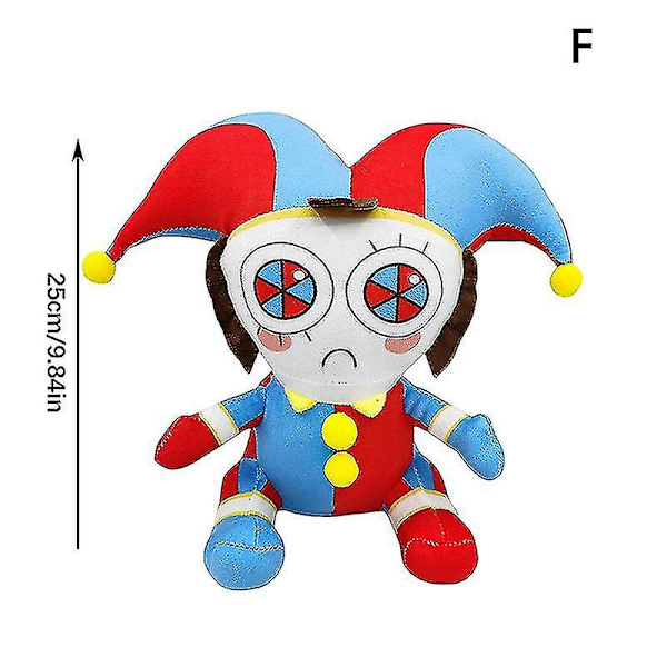 Uskomattomat Digitaalinen Sirkus Pehmolelut, Pomni Ja Jax Plushies Leikkiä Varten Lasten Joululahjaksi f