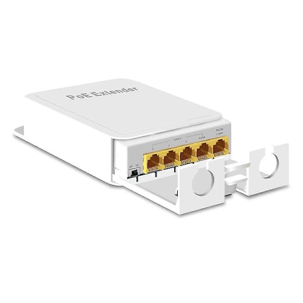 5-Port IP55 Outdoor Waterproof POE Repeater 1000Mbps 1 to 4 Network Switch PoE Extender for IP Came