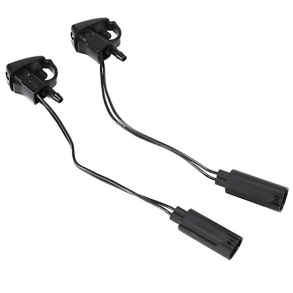 Vänster & Höger Nya Vindrutespolarnäsa Uppvärmd Spraymunstycke LR048615 För Land Rover LR3 LR4 Range Rover Sport 2005-2016