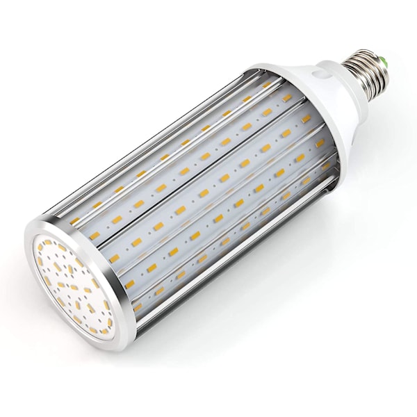 LED-lamput E27 60W 6000K 5850LM 160X5730SMD Maissilamput, 550W Tehokas Alumiininen Muuntolamput, LED-katulamppu, 360 Asteen Valokeila, Garagille