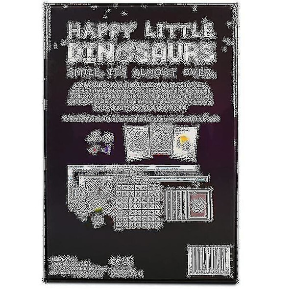 Happy Little Dinosaur Brætspil med skak og kortspil