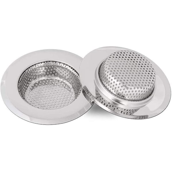 Pcs Kitchen Sink Strainer, Stainless Steel Sink Strainer, Sink Grid (Large)