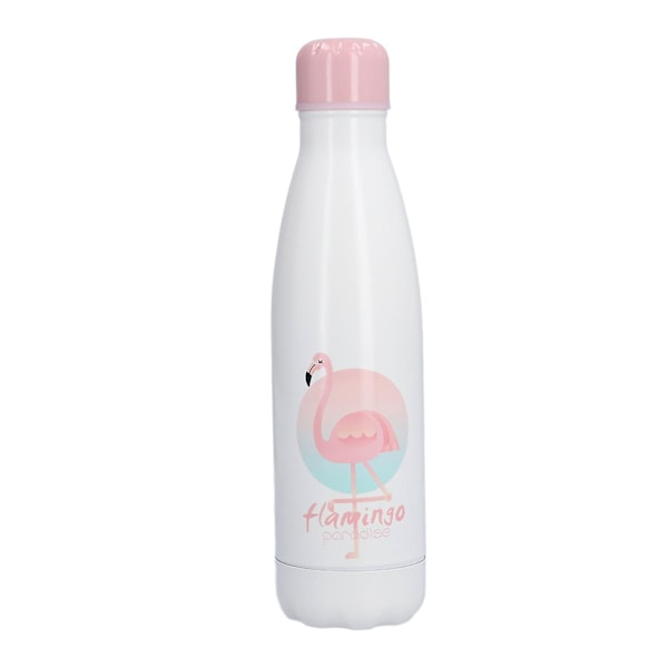 Ruostumattomasta teräksestä valmistettu kaksoisemällinen vesipullo 500 ml - Vuotamaton ja eristetty urheilumuki