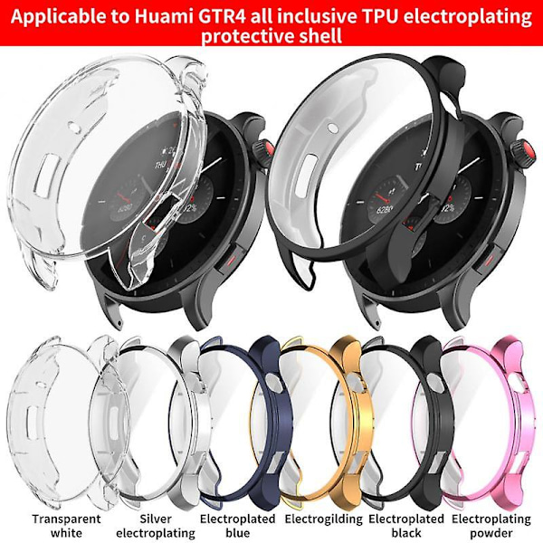 Skærmbeskytter Fleksibelt Cover Til Huami Amazfit Gtr 4 /4 Pro Urkasse Til Gtr 4 Pro Bumper