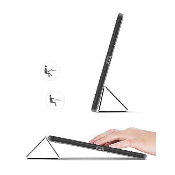 Tpu Tablett Bakhållare Smalt Pennfodral Automatisk Sömn / Vakna Skydd För S8-serien (Storlek, färg: Svart-s8