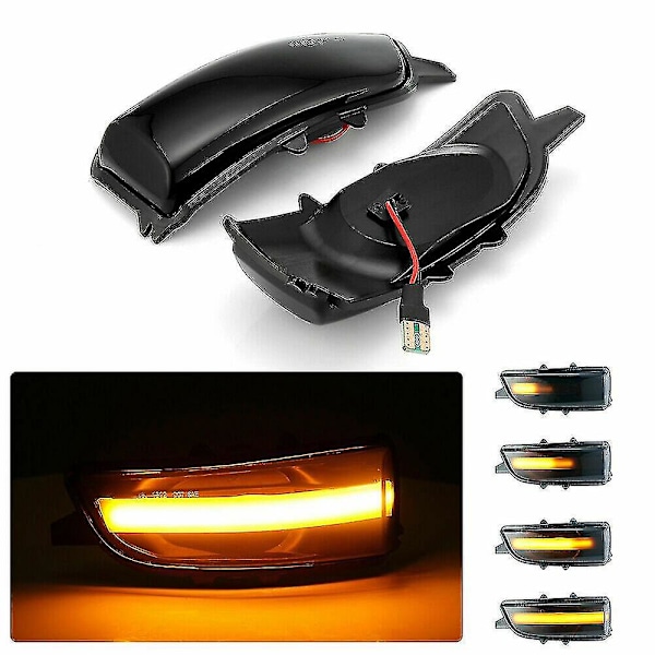 Passar till Volvo C30 C70 S40 S60 V40 V50 V70 Ap Dynamisk LED-backspegelindikator