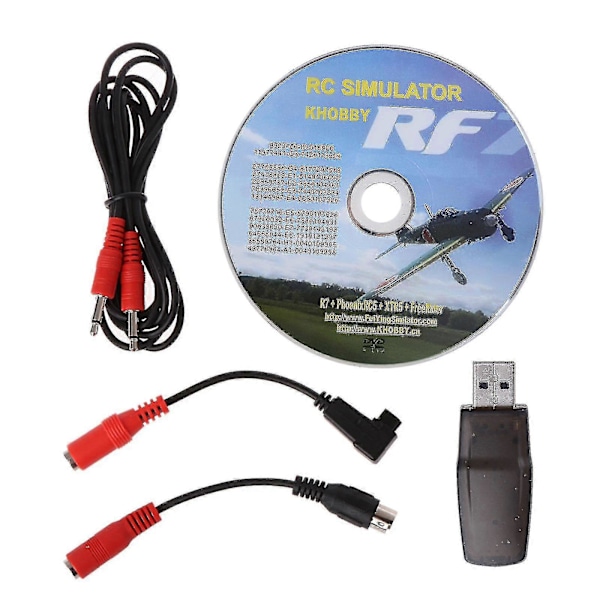 Rc-simulaattori USB-simulaattori 22 in 1 Rc USB-simulaattori G7 Phoenix 5.0 Aeroflylle