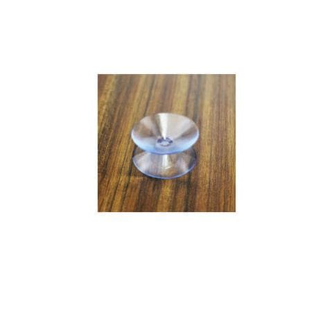Dobbeltsidede sugekopper kompatible med glasplade 10 krogfri sugekopper (20 mm)