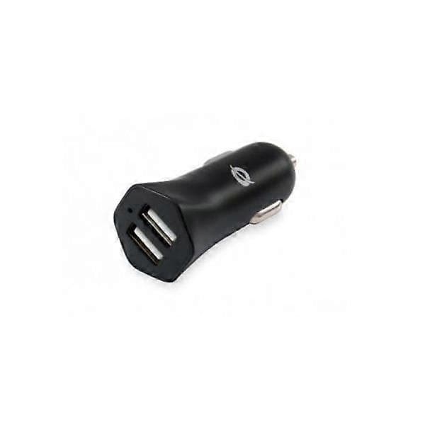 Billader - CONCEPTRONIC - Carden03b - 2 USB A-porter - 5v/2.4a - 12w