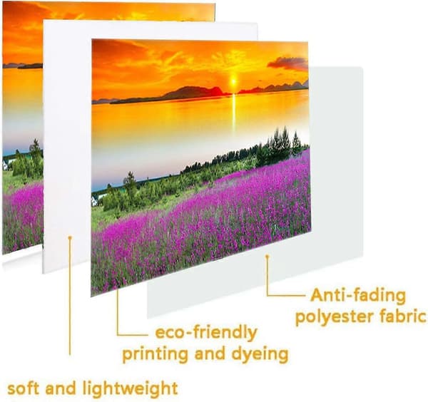 55 inch TV Screen Protector Dustproof Elastic Cover for Flat and Curved LCD LED TVs, Ocean Blue