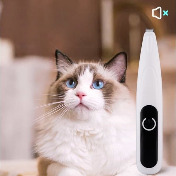 Rechargeable Pet Paw Clipper with Power Display - Safe & Easy Grooming compatible with all brands