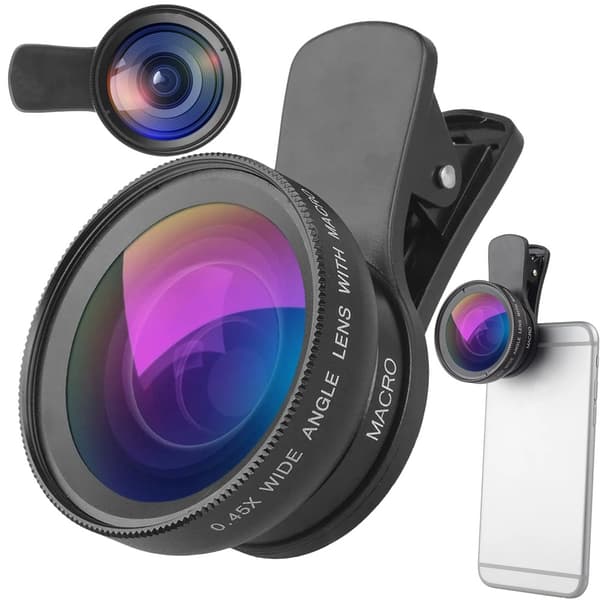 Clip-On Camera Lens - Zoom 12.5x with Mobile
