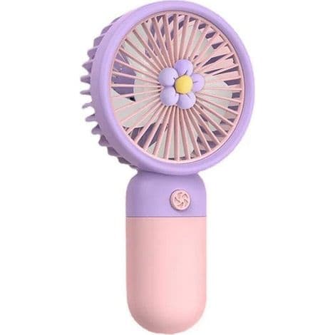 Mini bærbar ventilator. USB genopladelig bærbar ventilator. Søde små køleventilatorer