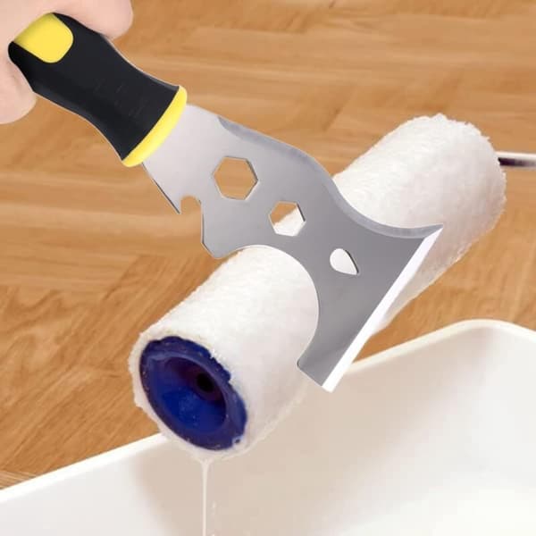 Multifunksjonell skrape, malerverktøy, sparkelspade, malingsskrape for gips, malingsskrape. Kniv