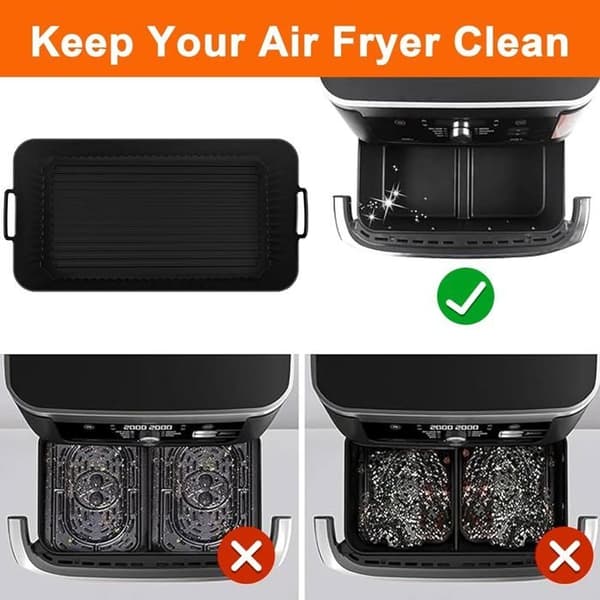 Tilbehør til Ninja Air Fryer 10,4L Double Stack AF500eu Foodi Flex Flexskuffe 10,4L