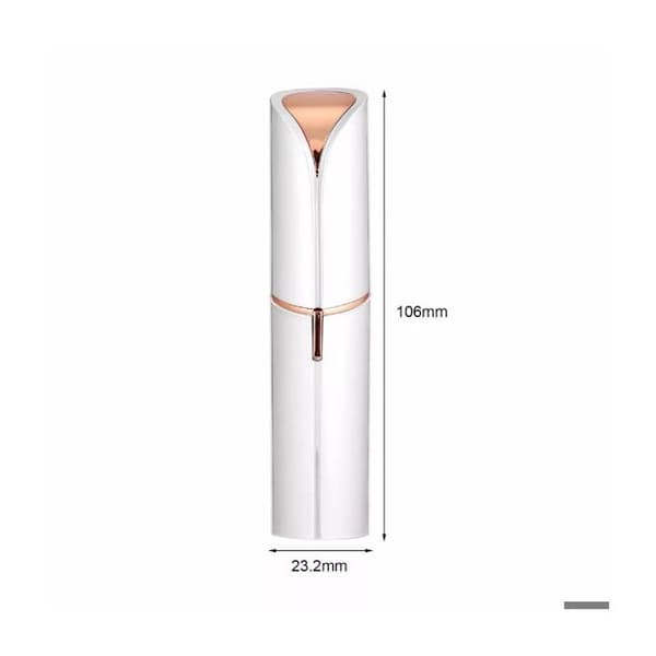 1 st Epilator, trimmer för ögonbryn/ansiktshår/näshår/bikinilinje, vit