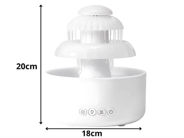 Humidifier fountain - LED aroma diffuser wireless