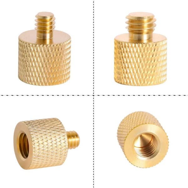 26 STK 1/4\" til 3/8\" Kameraadapterkonverter til stativer, monopodder, kuglehoveder, blitzlys, DSLR'er, understøtninger og lamper