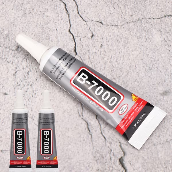 15 ml B-7000 Lim Transparent 3 stk. Nålerør Smykker DIY Reparation