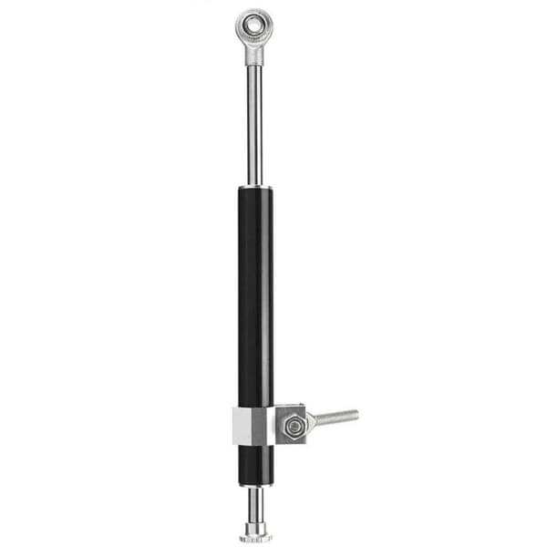 Justerbar styredæmper. Motorcykelstabilisator. Modificeret titanium støddæmper. Titanium lang stang styrstabilisator