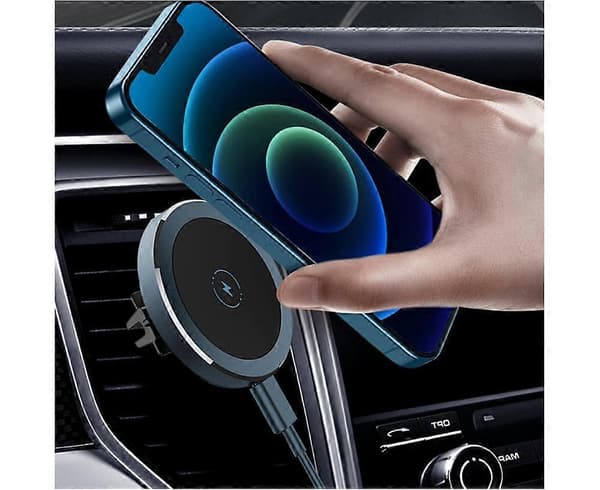 Magnetisk trådløs biloplader til iPhone 13/12 Pro/12 Mini/12 Pro Max