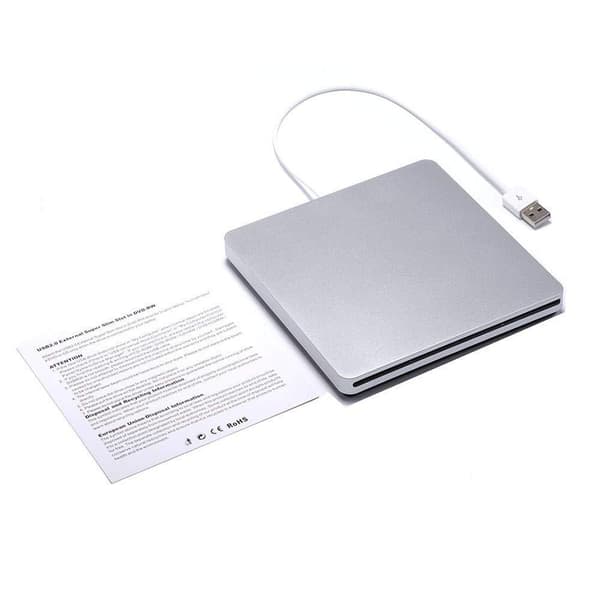Macbook Pro Air Mac Pc Laptop Usb Interface Ekstern Slot In Cd/dvd Optisk Drev