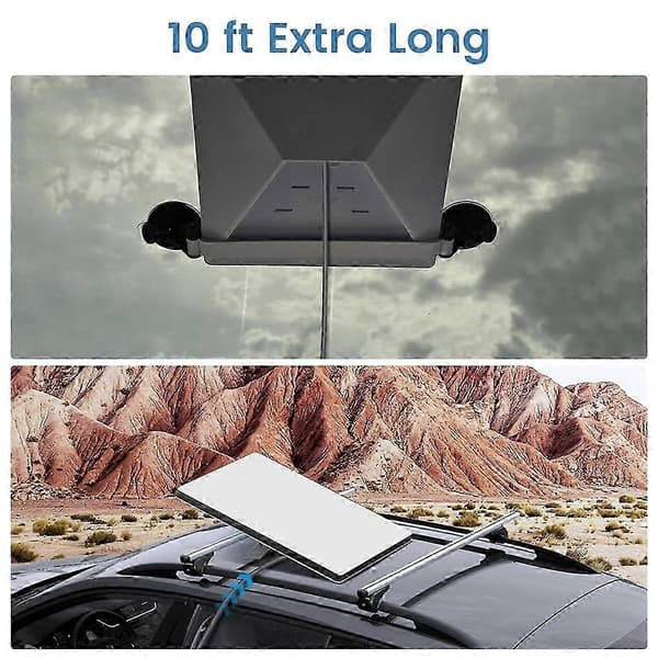 12V-48V Strömkabeladapter för Starlink Mini Billaddare 3 Meter
