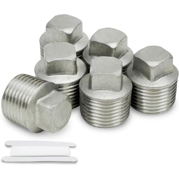 Stykker 1/2\" utvendig BSP-gjenge 304 rustfritt stål utvendig sekskantet propp slangekobling for slangeforbindelseskonvertering