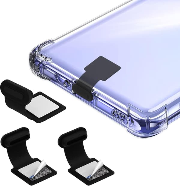 3-pack dammskydd för USB-C-port, silikon dammskydd för